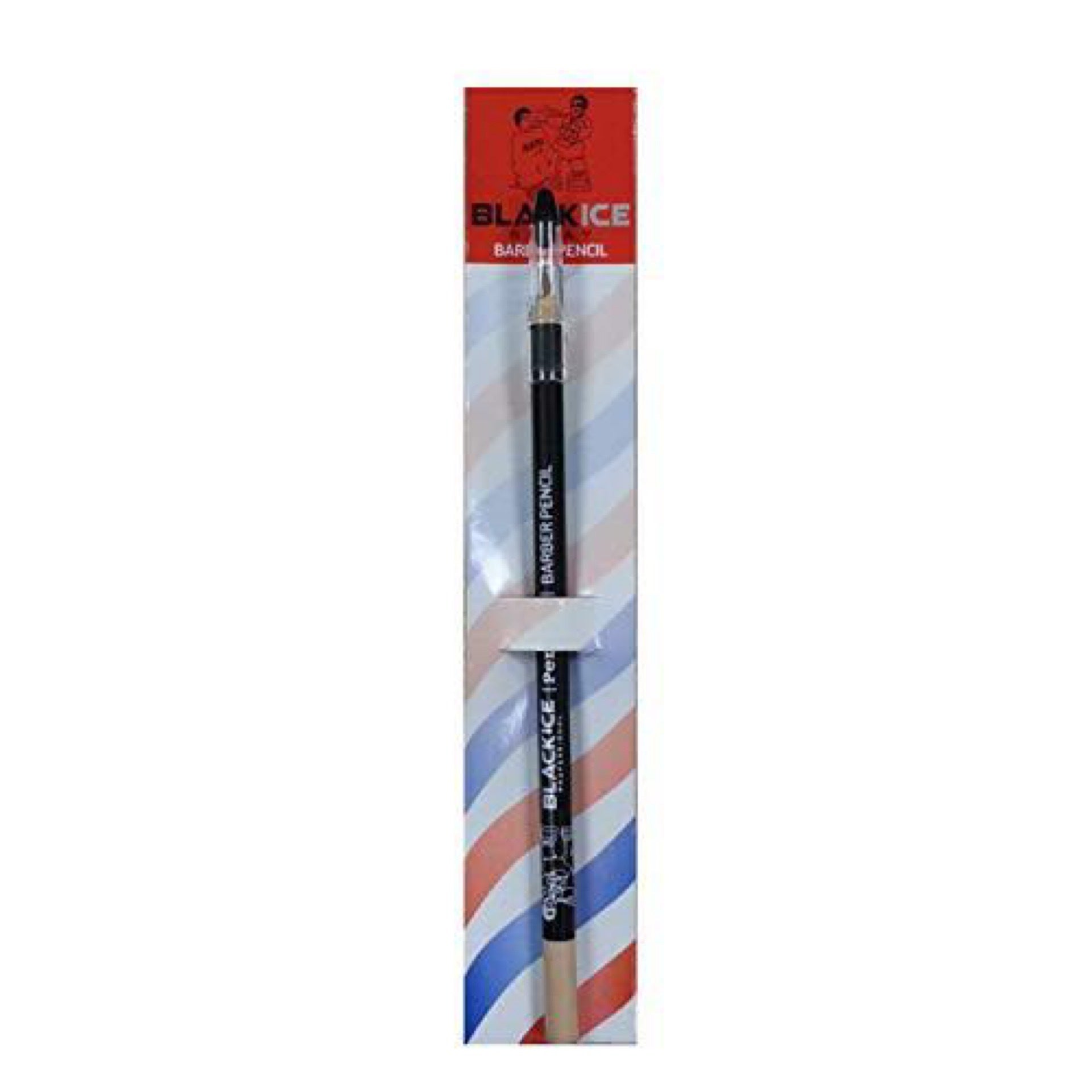 Black Ice Barber Hair Pencil Tracing Tool for Beard, Hairline & Goatee Outliner Detailing for